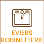 pictogramme evier robinetterie cuisine